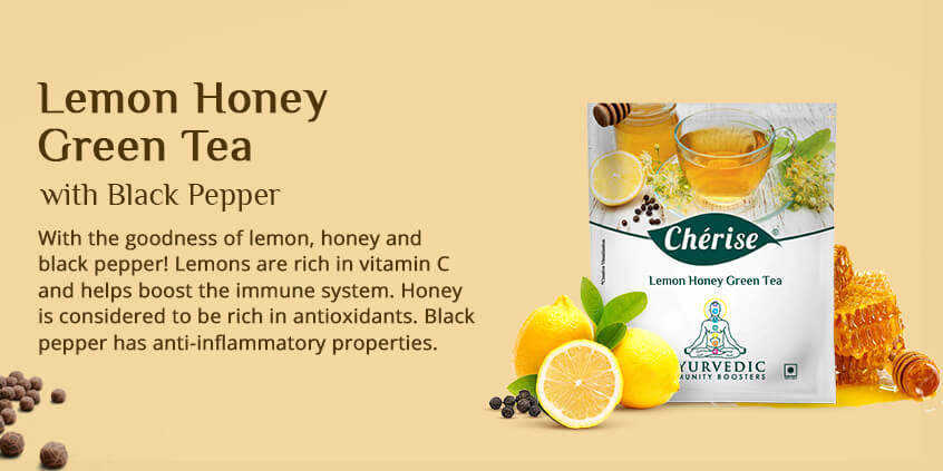 Cherise Ayurvedic Lemon Honey Green Tea