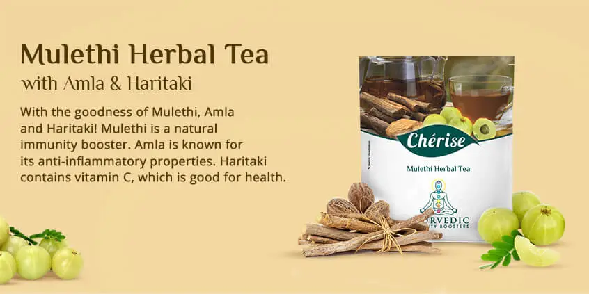 Cherise Global Mulethi Herbal Tea banner